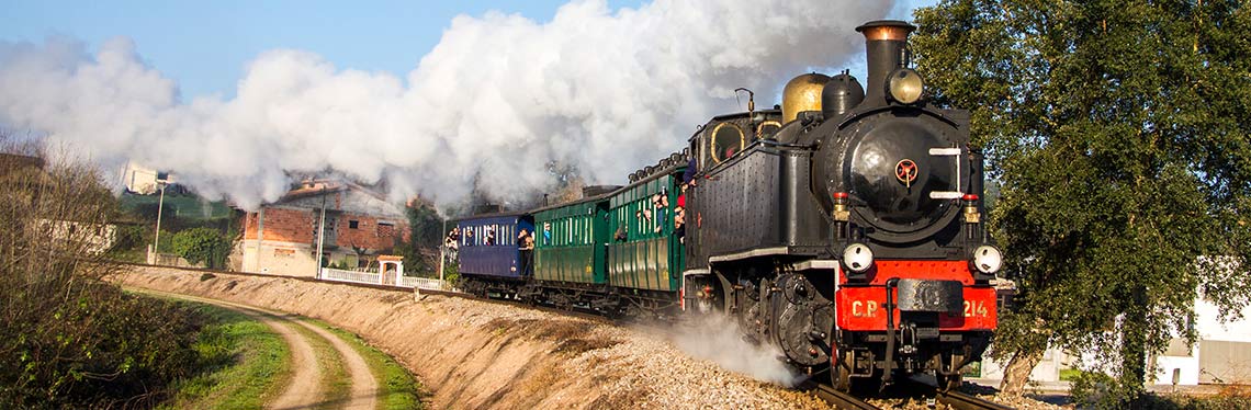 Historical Vouga Steam Train